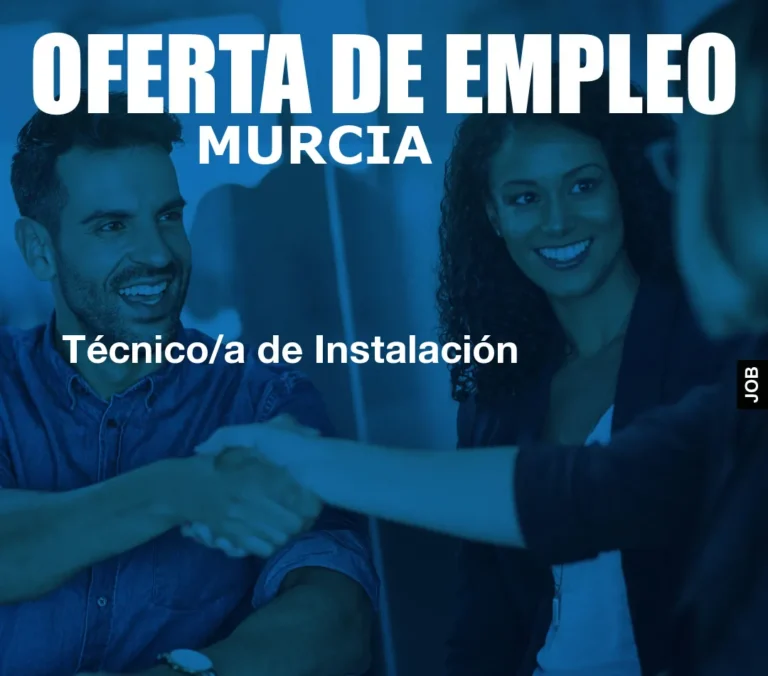 Técnico/a de Instalación