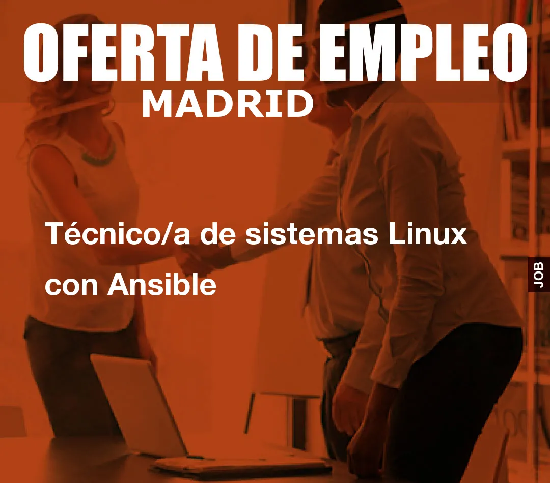 Técnico/a de sistemas Linux con Ansible