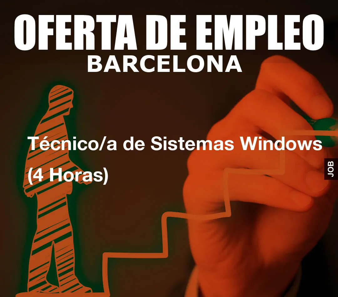 Técnico/a de Sistemas Windows (4 Horas)