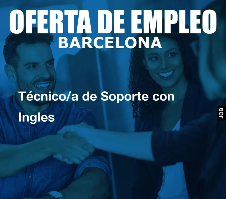 Técnico/a de Soporte con Ingles