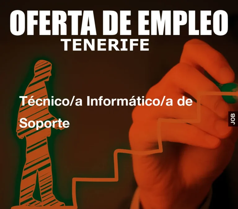 Técnico/a Informático/a de Soporte