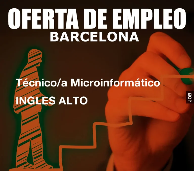 Técnico/a Microinformático INGLES ALTO