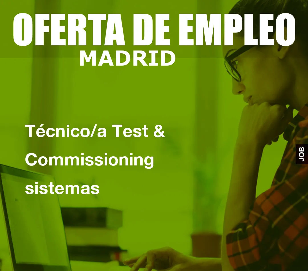 Técnico/a Test & Commissioning sistemas