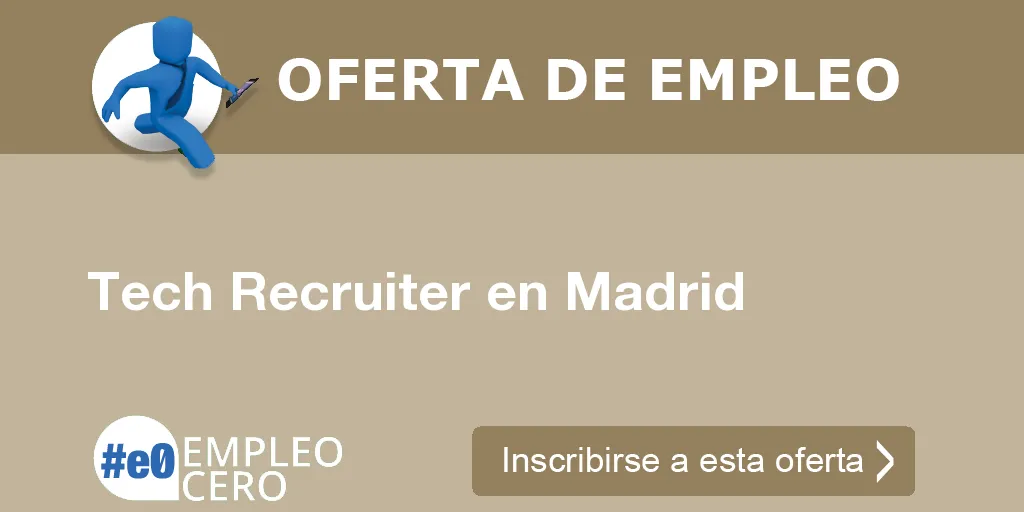 Tech Recruiter en Madrid