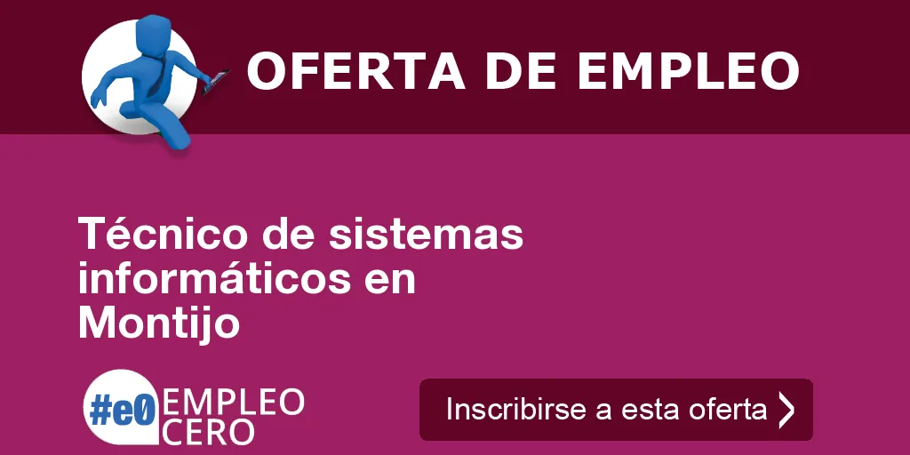 Técnico de sistemas informáticos en Montijo