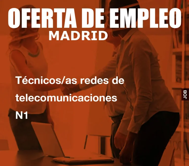 T?cnicos/as redes de telecomunicaciones N1