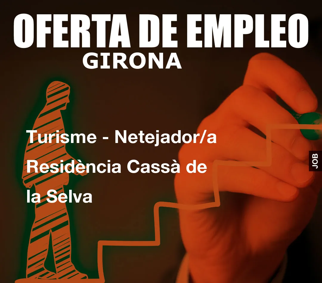 Turisme – Netejador/a Resid