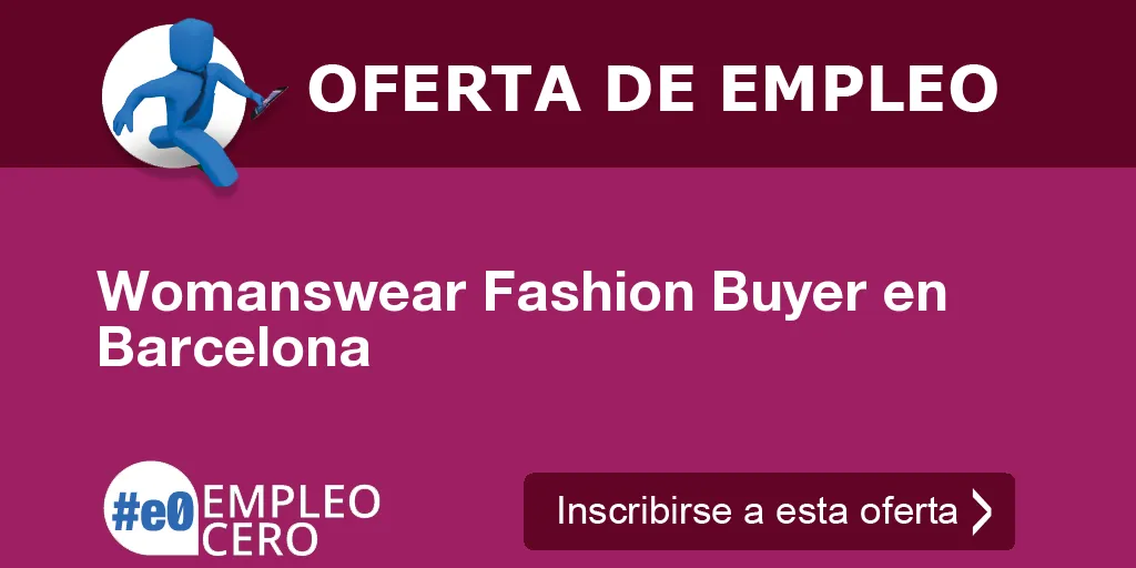 Womanswear Fashion Buyer en Barcelona